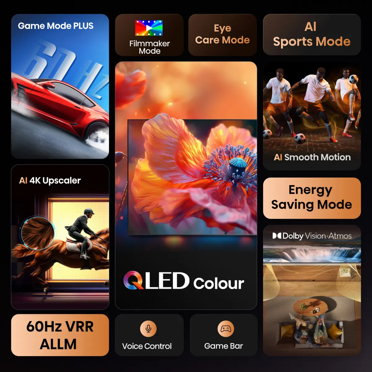 HISENSE TV LED 50E7Q