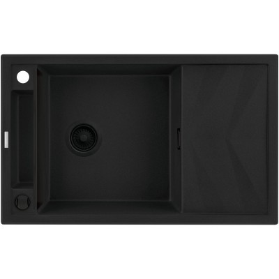 Deante Kuhinjski sudoper Magnetic ZRM N113, crni mat