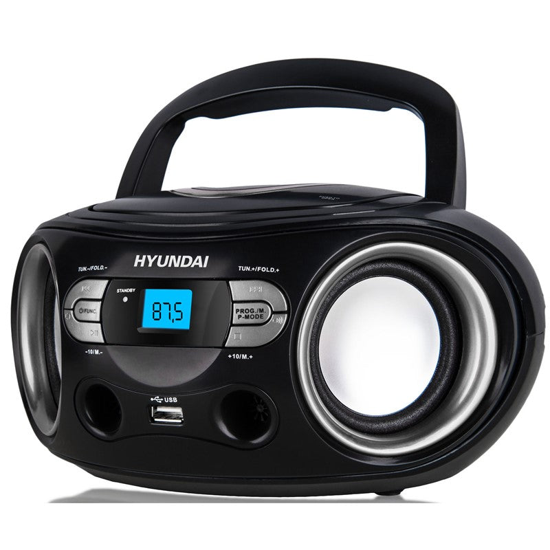 Radio prijemnik s CD Hyundai TRC 533 AU3BS, černá/stříbrná