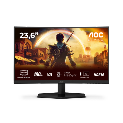 Gaming monitor AOC C24G42E 23.6",LED podsvícení, VA panel, 4ms, 3000: 1, 250cd/m
