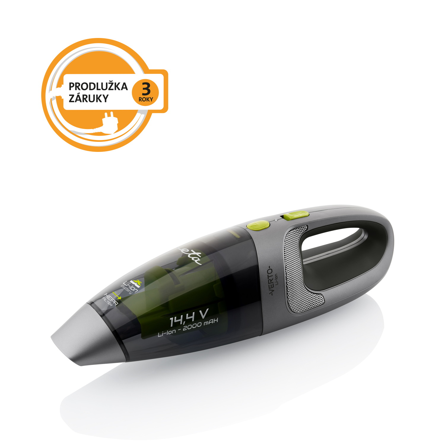 Usisivač aku ETA Verto Li-ion 14,4 V Wet &amp; Dry 5442 90000
