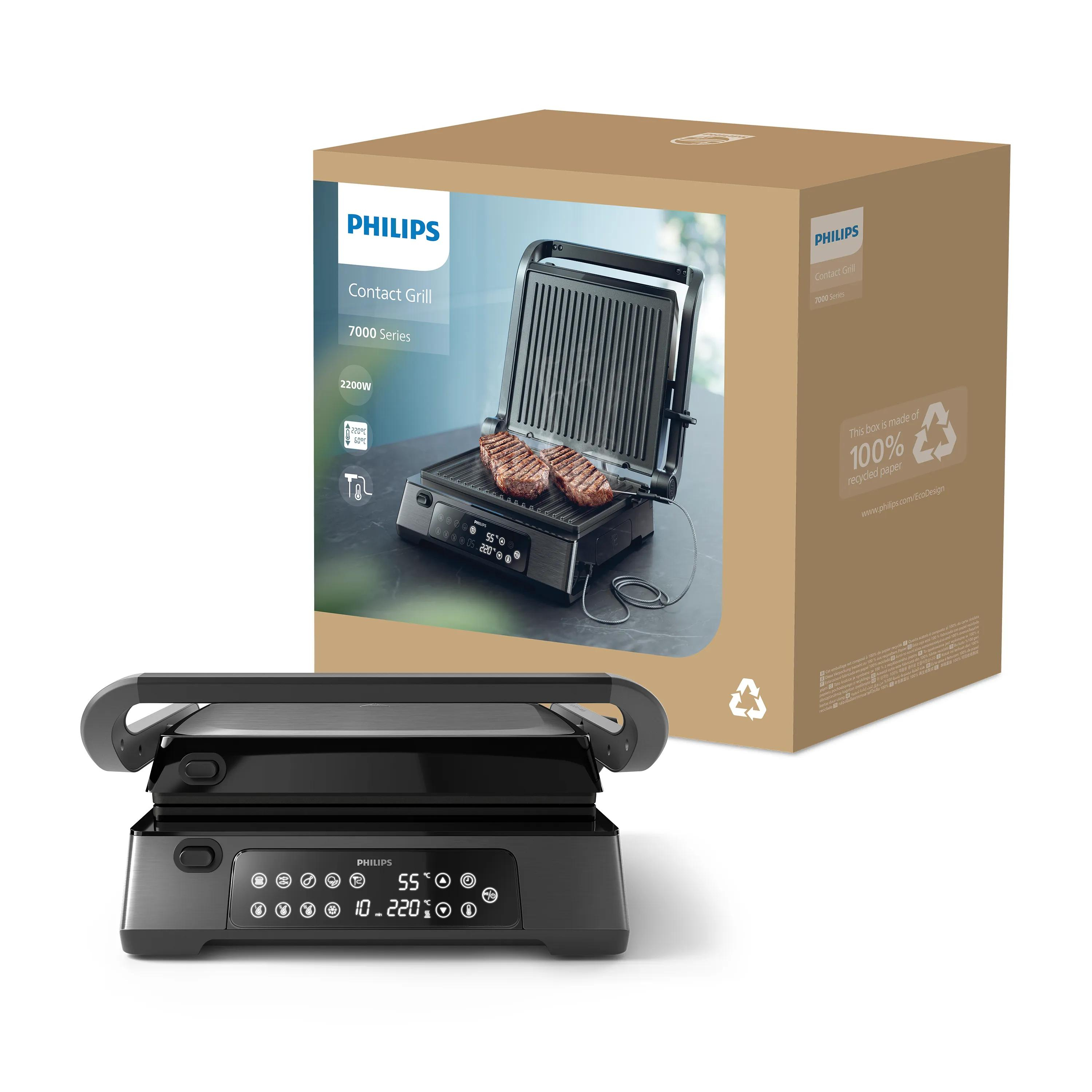 PHILIPS Preklopni gril HD6307\70
